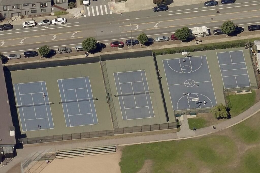 Angelo J. Rossi Playground San Francisco Pickleball Courts near me, pickleball San Francisco, pickleball near me