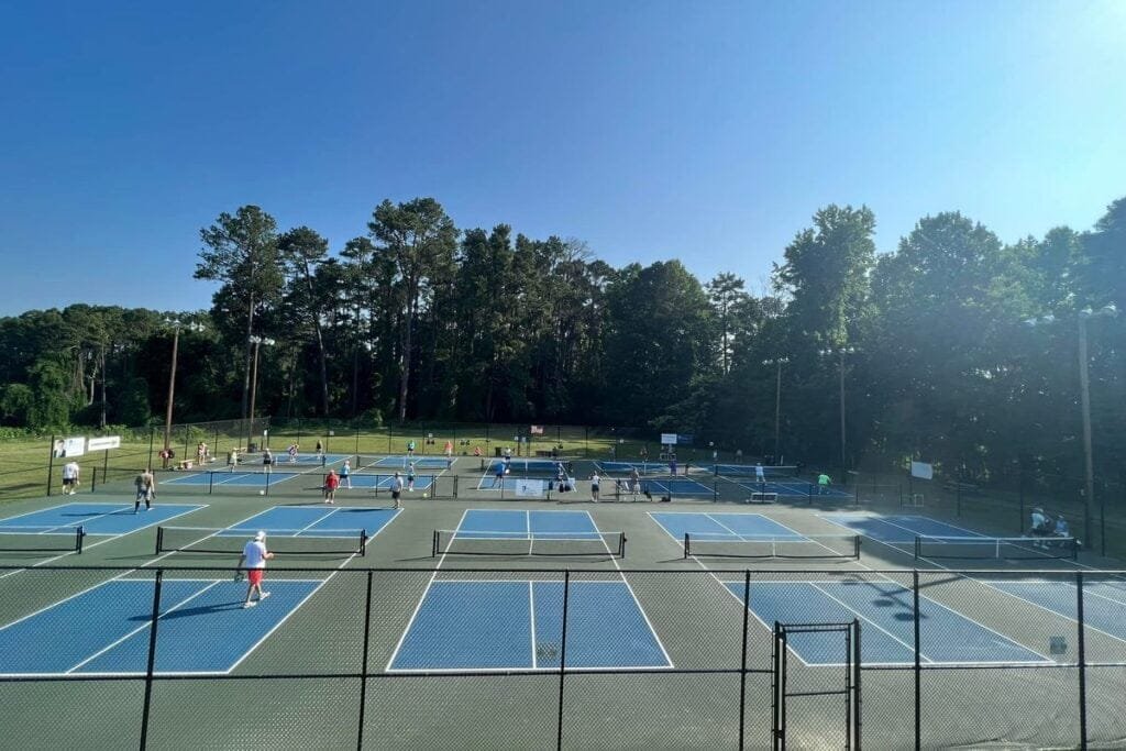 Bur-Mil Park Tennis Center Greensboro Pickleball Courts near me, pickleball Greensboro, pickleball near me