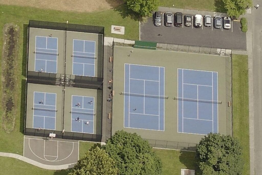 Woodruff Park Olympia Pickleball Courts near me, pickleball Olympia, pickleball near me