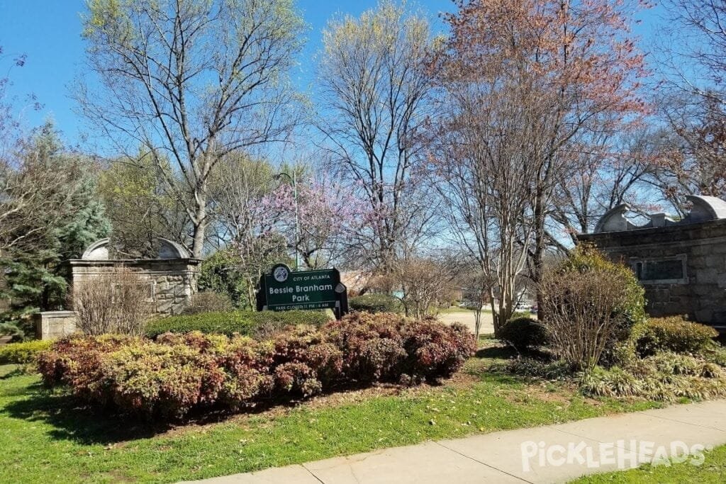 Bessie Branham Park Atlanta Pickleball Courts near me, pickleball Atlanta, pickleball near me