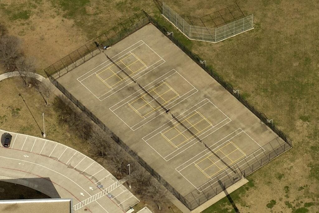 Rice Middle School Plano Pickleball Courts near me, pickleball Plano, pickleball near me