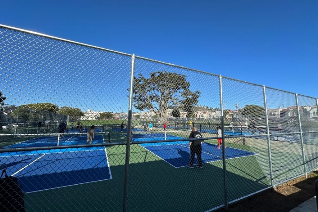 Carl Larsen Playground San Francisco Pickleball Courts near me, pickleball San Francisco, pickleball near me
