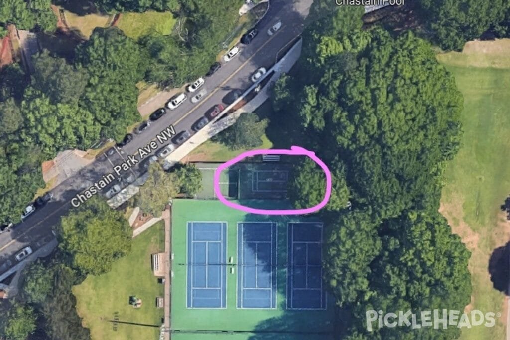 Chastain Park Tennis Center Atlanta Pickleball Courts near me, pickleball Atlanta, pickleball near me