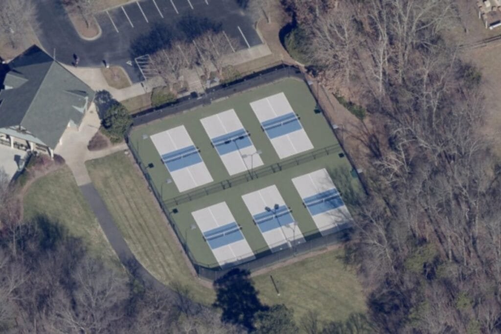 Clarke Creek Park - Highland Creek Charlotte Pickleball Courts near me, pickleball Charlotte, pickleball near me