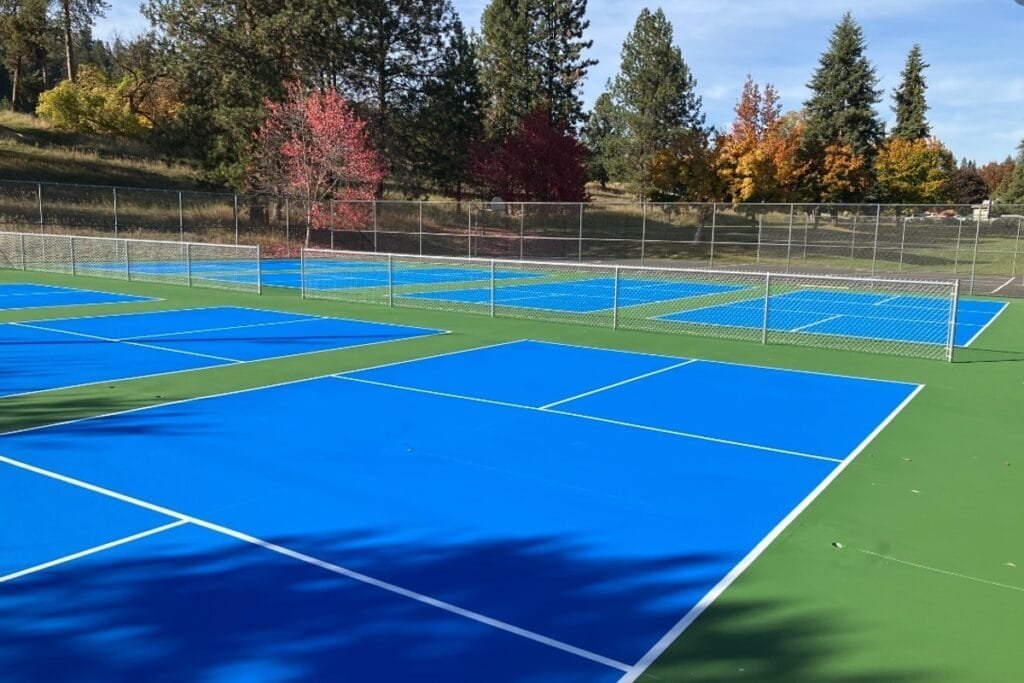 Holmberg Park Spokane Pickleball Courts near me, pickleball Spokane, pickleball near me