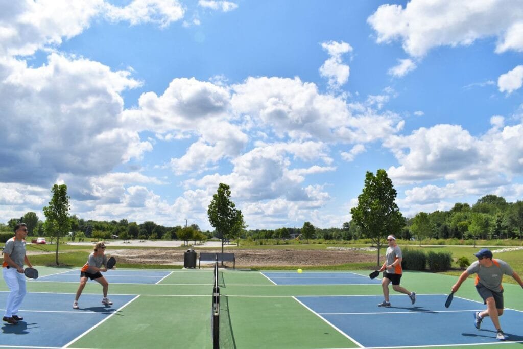 Cyntheanne Park Fishers Pickleball Courts near me, pickleball Fishers, pickleball near me