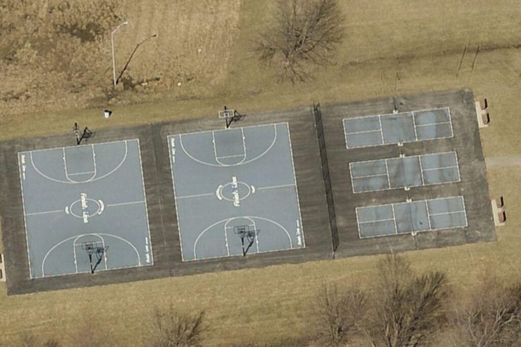 Dubarry Park Indianapolis Pickleball Courts near me, pickleball Indianapolis, pickleball near me