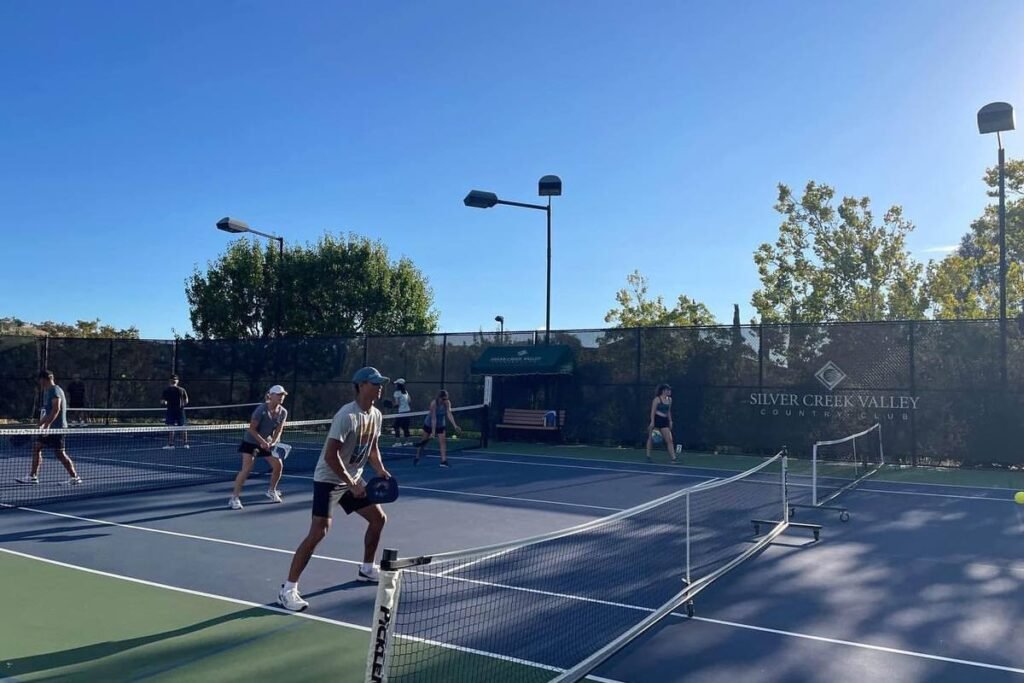Silver Creek Valley Country Club San Jose Pickleball Courts near me, pickleball San Jose, pickleball near me