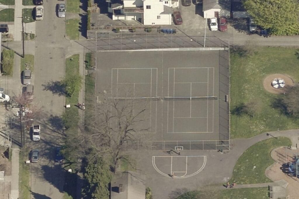 Beacon Hill Playground Tennis Courts Seattle Pickleball Courts near me, pickleball Seattle, pickleball near me