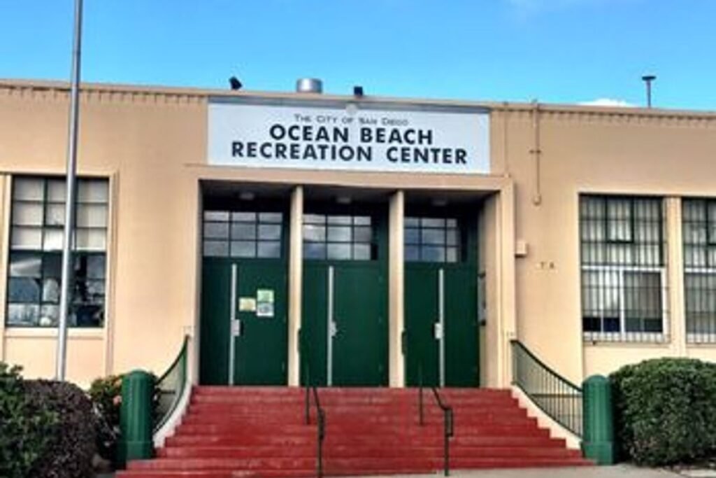 Ocean Beach recreation center San Diego Pickleball Courts near me, pickleball San Diego, pickleball near me