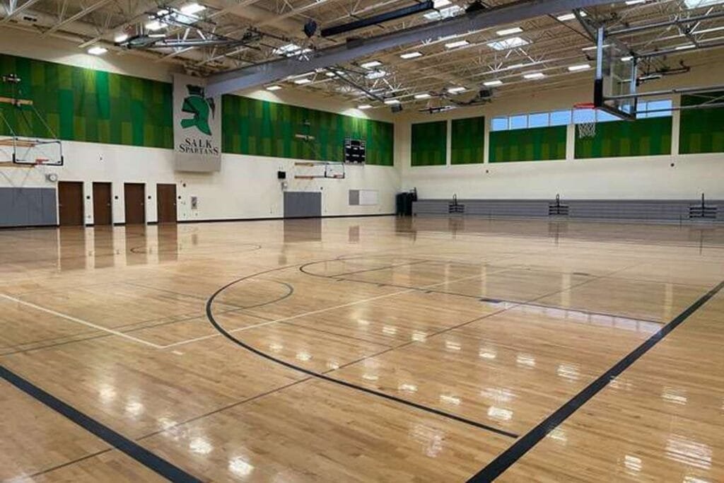 Salk Middle School Gym Spokane Pickleball Courts near me, pickleball Spokane, pickleball near me