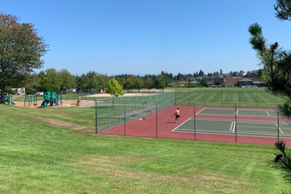 Vassault Park Tacoma Pickleball Courts near me, pickleball Tacoma, pickleball near me