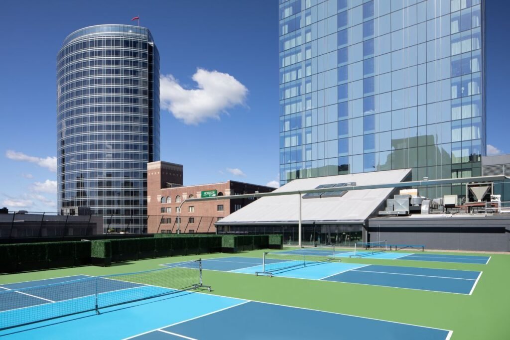 Amway Grand Plaza Grand Rapids Pickleball Courts near me, pickleball Grand Rapids, pickleball near me