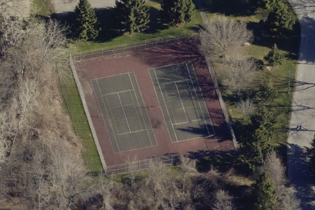 Badgerow Park Common Area Rochester Pickleball Courts near me, pickleball Rochester, pickleball near me