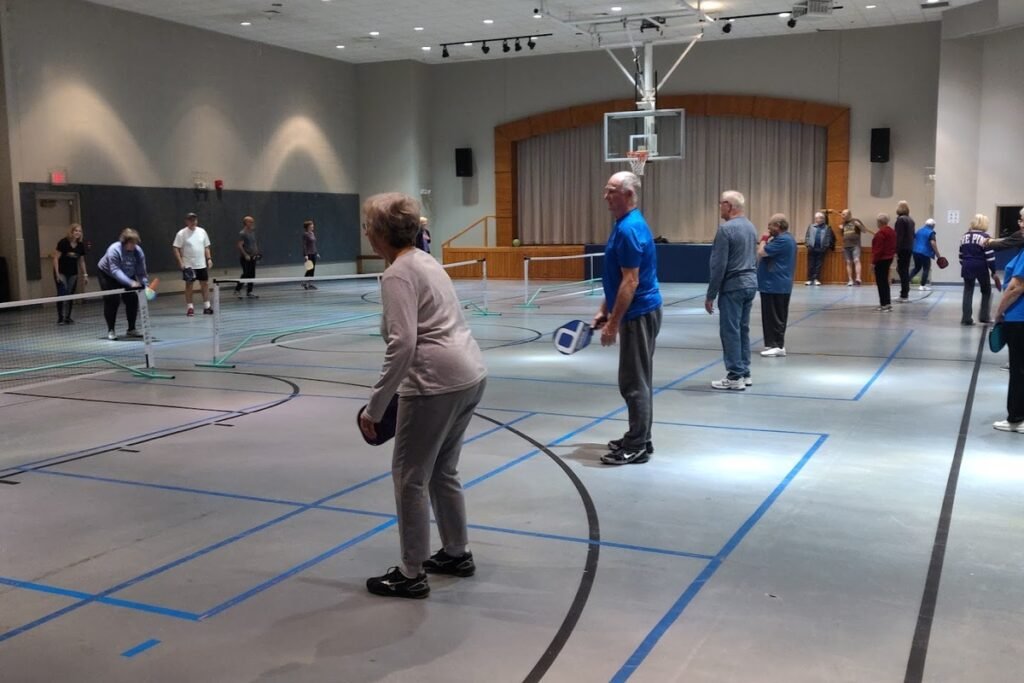 Countryside Methodist Church Topeka Pickleball Courts near me, pickleball Topeka, pickleball near me