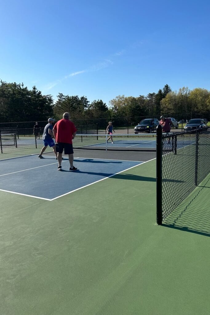 Courtland Township Hall Rockford Pickleball Courts near me, pickleball Rockford, pickleball near me