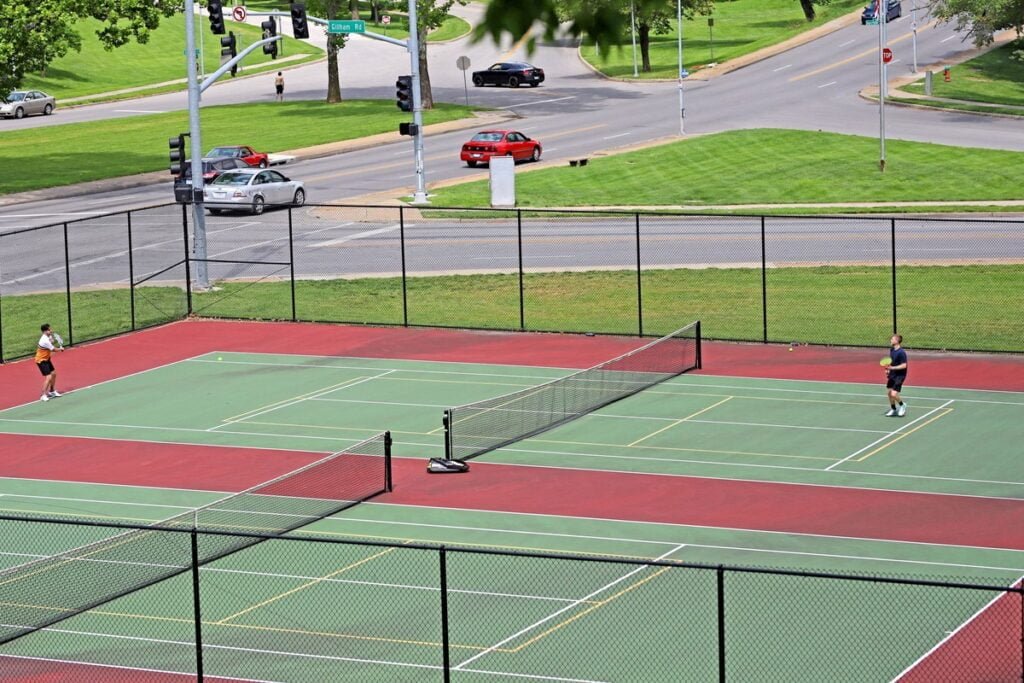 Gillham Park Kansas City Pickleball Courts near me, pickleball Kansas City, pickleball near me