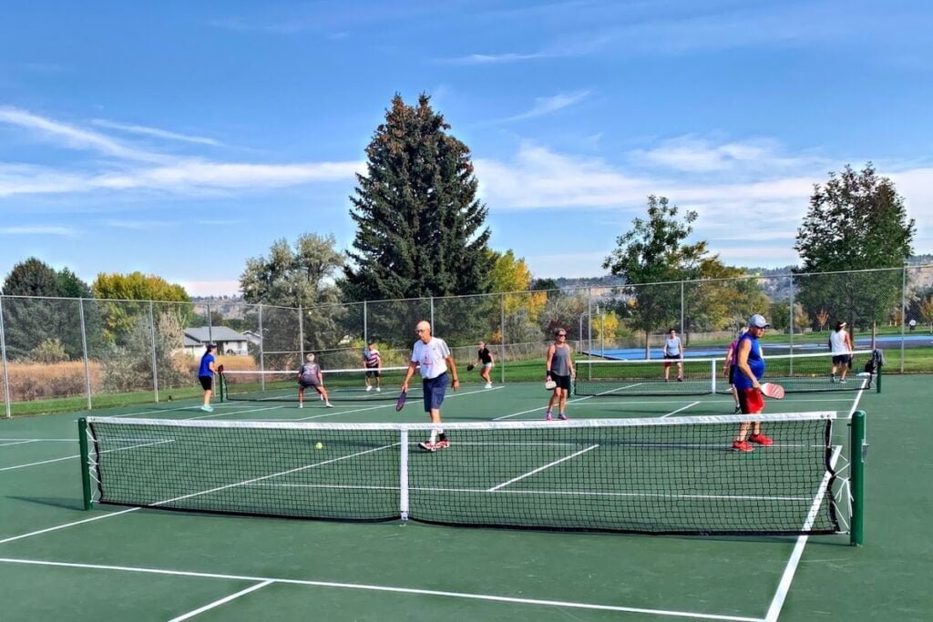 Lillis Park Pickleball Courts Billings Pickleball Courts near me, pickleball Billings, pickleball near me