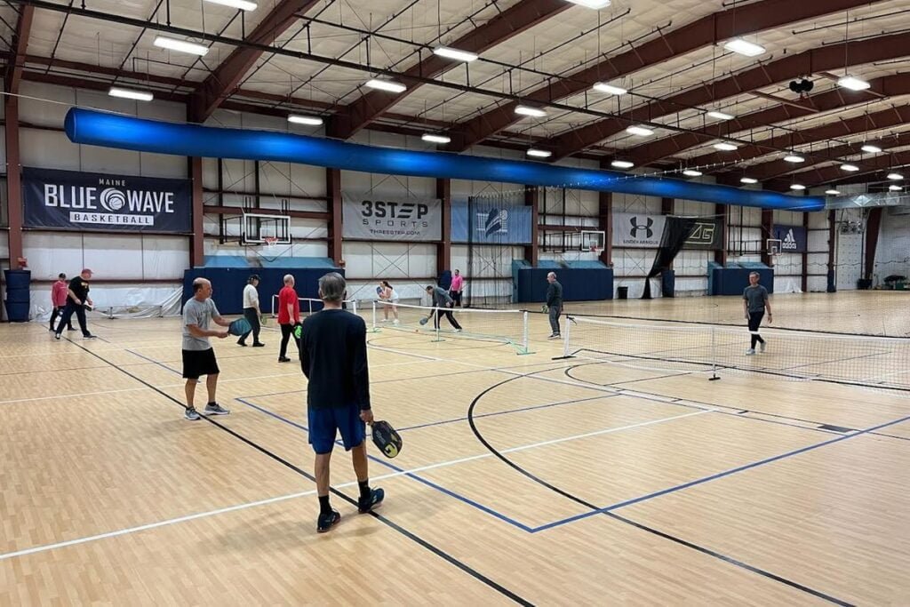 Maine Sports Arena Saco Pickleball Courts near me, pickleball Saco, pickleball near me