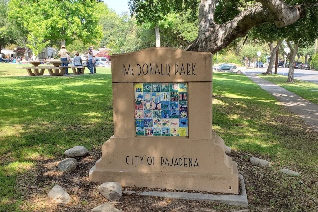 McDonald Park Pasadena Pickleball Courts near me, pickleball Pasadena, pickleball near me
