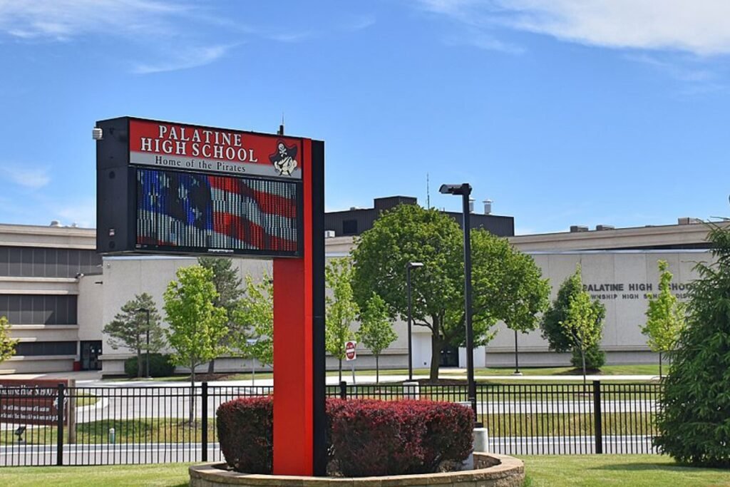 Palatine High School Palatine Pickleball Courts near me, pickleball Palatine, pickleball near me