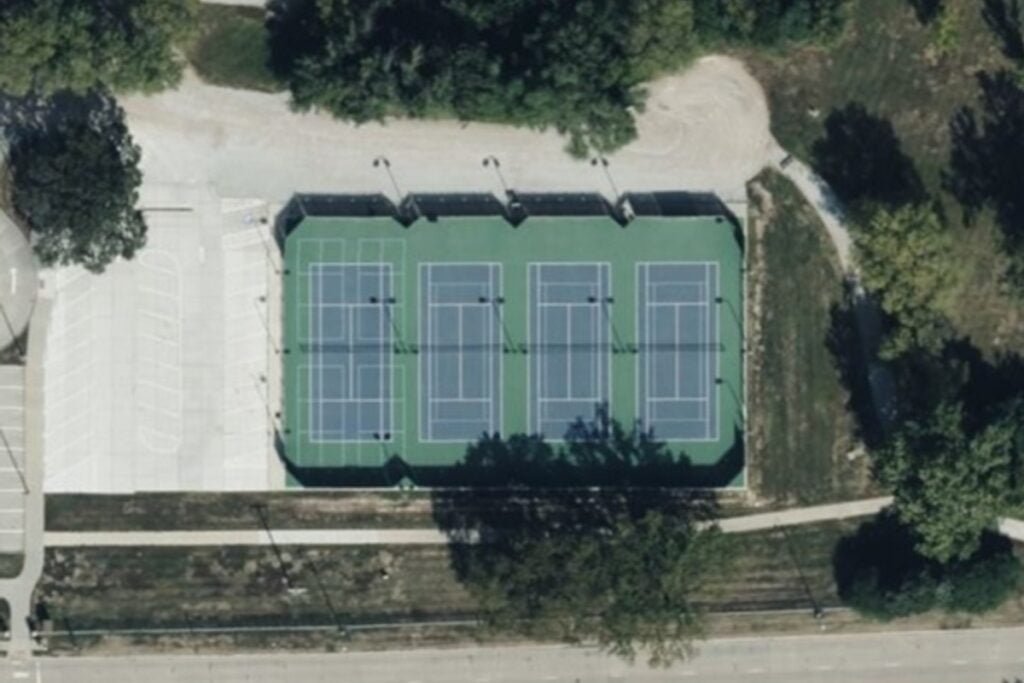 Streeters Park Tennis/Pickleball Courts Aurora Pickleball Courts near me, pickleball Aurora, pickleball near me