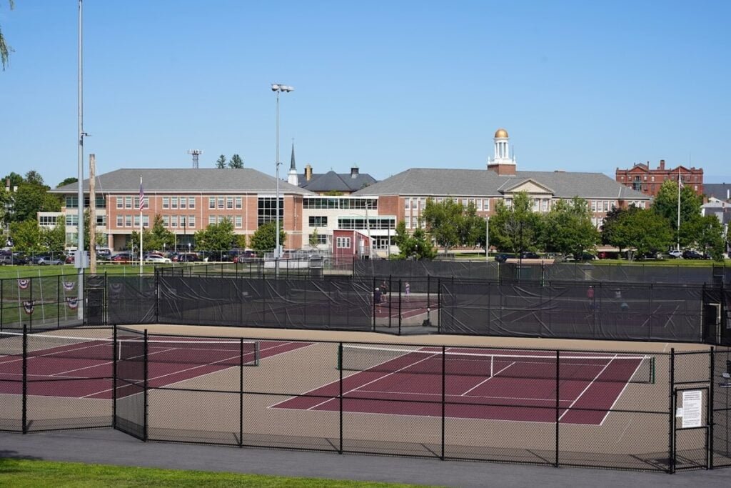 Portsmouth NH South Playground Portsmouth Pickleball Courts near me, pickleball Portsmouth, pickleball near me