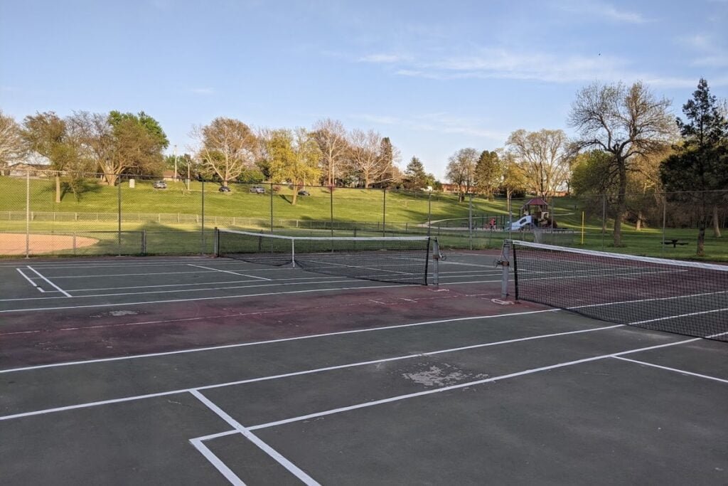 Rockbrook Park Omaha Pickleball Courts near me, pickleball Omaha, pickleball near me