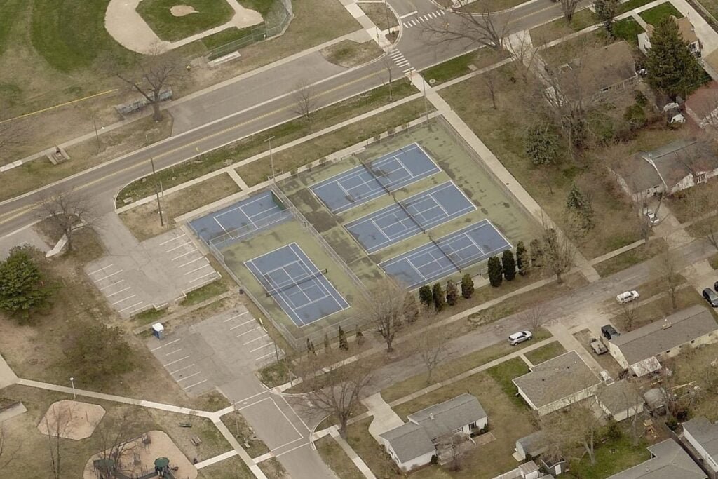 Roosevelt Park Muskegon Pickleball Courts near me, pickleball Muskegon, pickleball near me