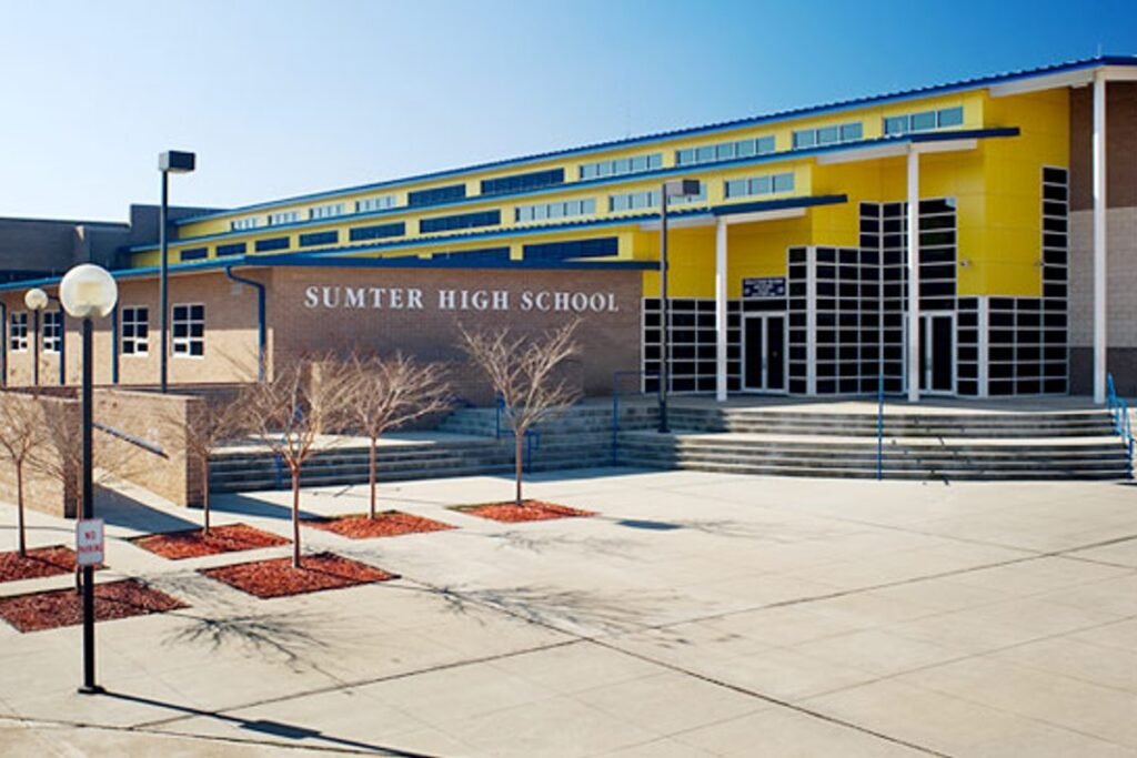 Sumter High School Sumter Pickleball Courts near me, pickleball Sumter, pickleball near me