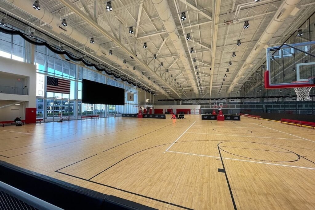 The TRACK at New Balance Boston Pickleball Courts near me, pickleball Boston, pickleball near me