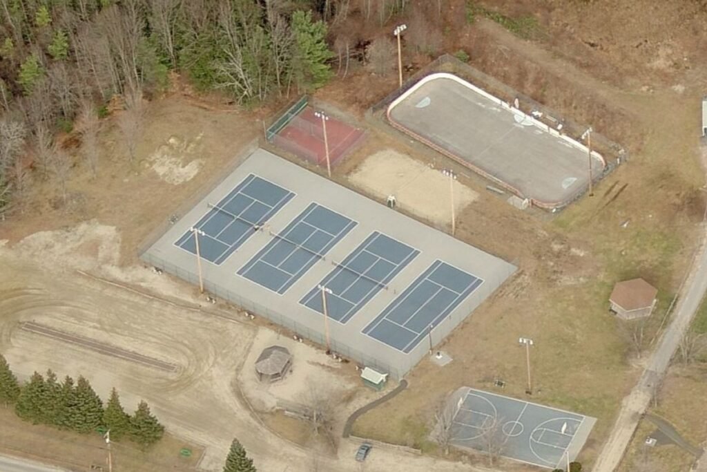 Adams Playground - tennis courts Peterborough Pickleball Courts near me, pickleball Peterborough, pickleball near me