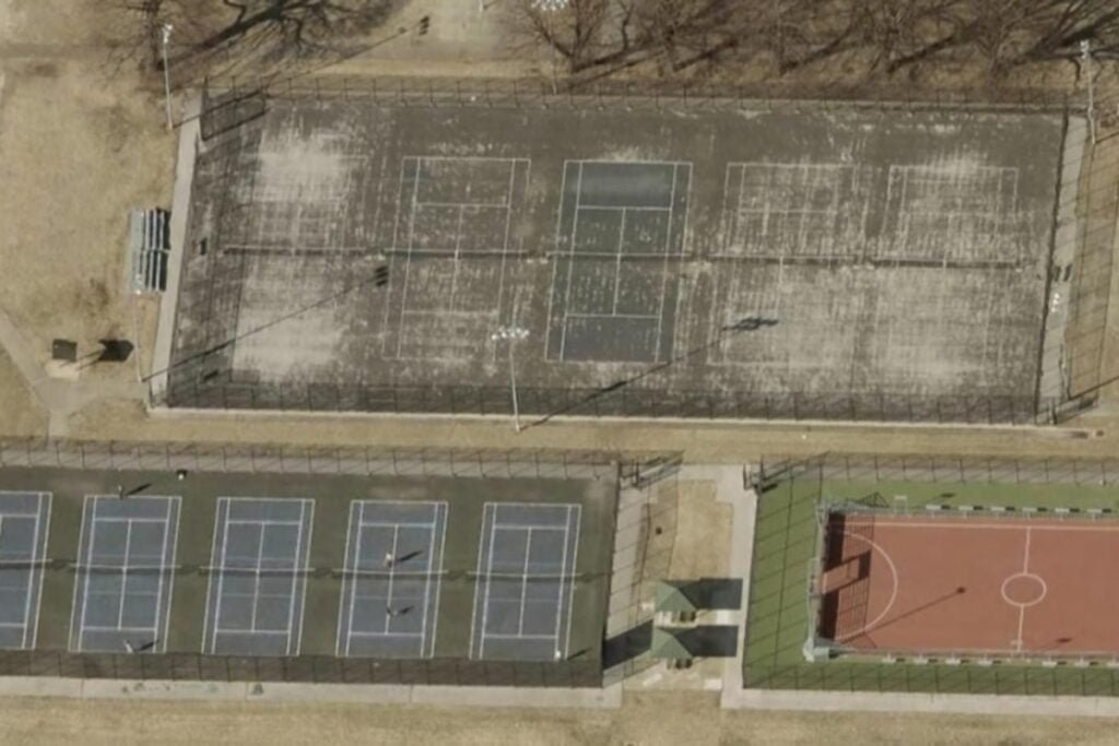 Birdland Park Tennis Courts Des Moines Pickleball Courts near me, pickleball Des Moines, pickleball near me
