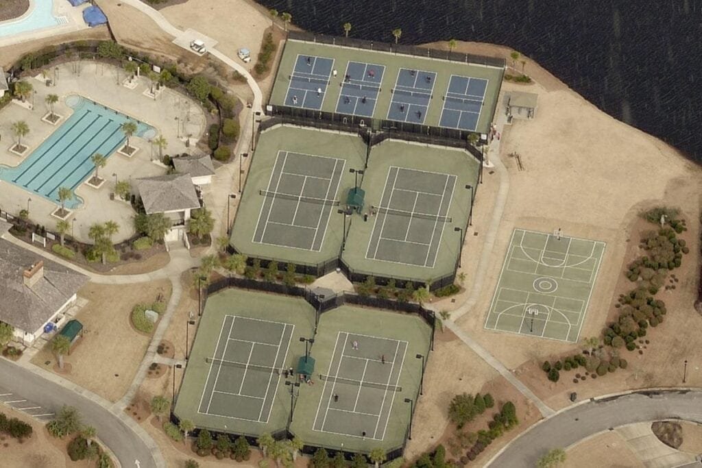 Compass Pointe Leland Pickleball Courts near me, pickleball Leland, pickleball near me