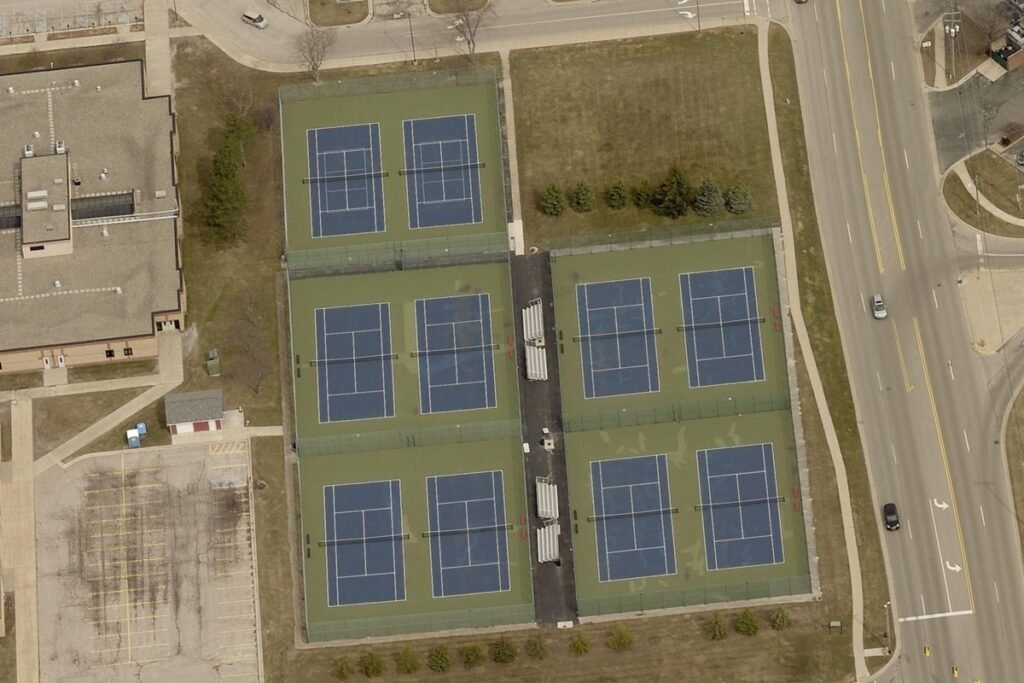 Grand Blanc High School Grand Blanc Pickleball Courts near me, pickleball Grand Blanc, pickleball near me