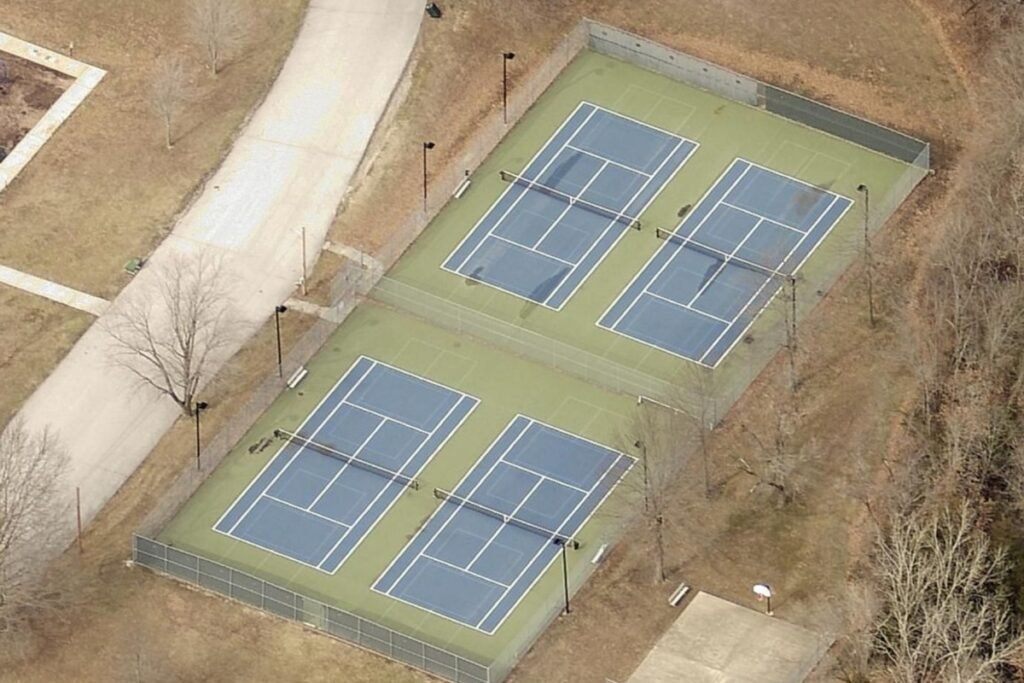 Huckleberry Park Hannibal Pickleball Courts near me, pickleball Hannibal, pickleball near me