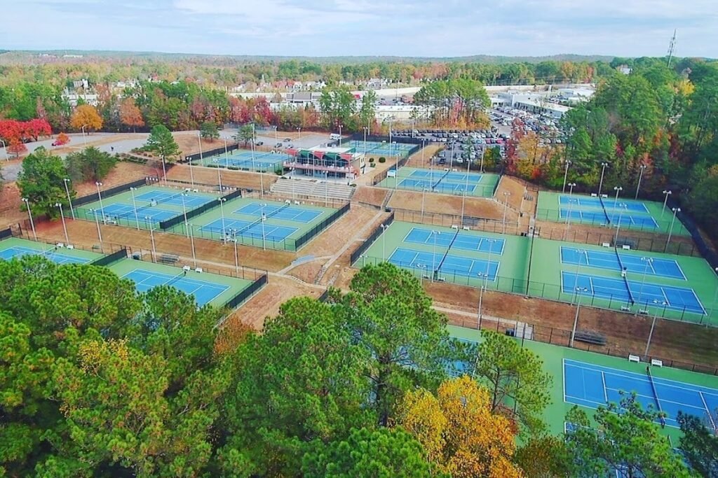 John Drew Smith Tennis Center Macon Pickleball Courts near me, pickleball Macon, pickleball near me