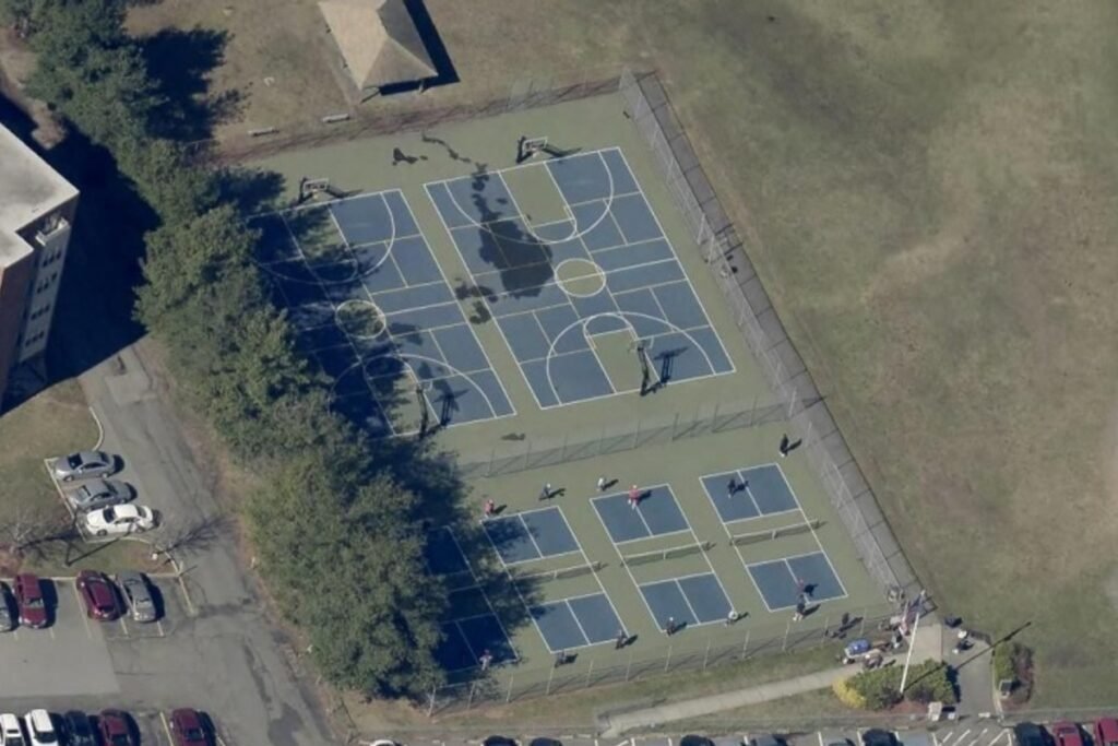 Library Park Woburn Pickleball Courts near me, pickleball Woburn, pickleball near me