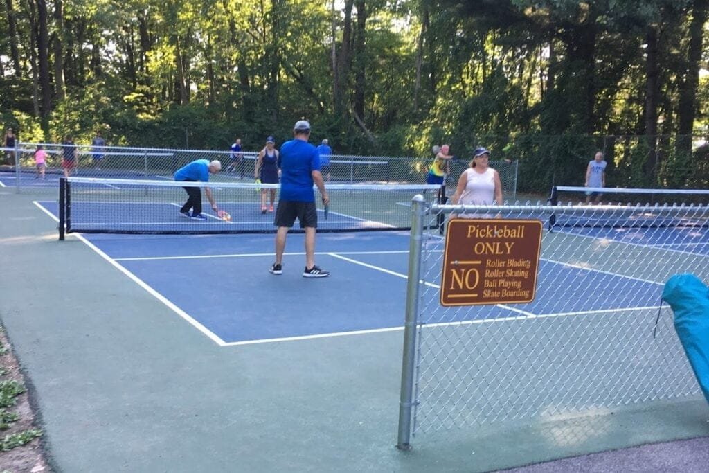 Milton Pocket Park Albany Pickleball Courts near me, pickleball Albany, pickleball near me