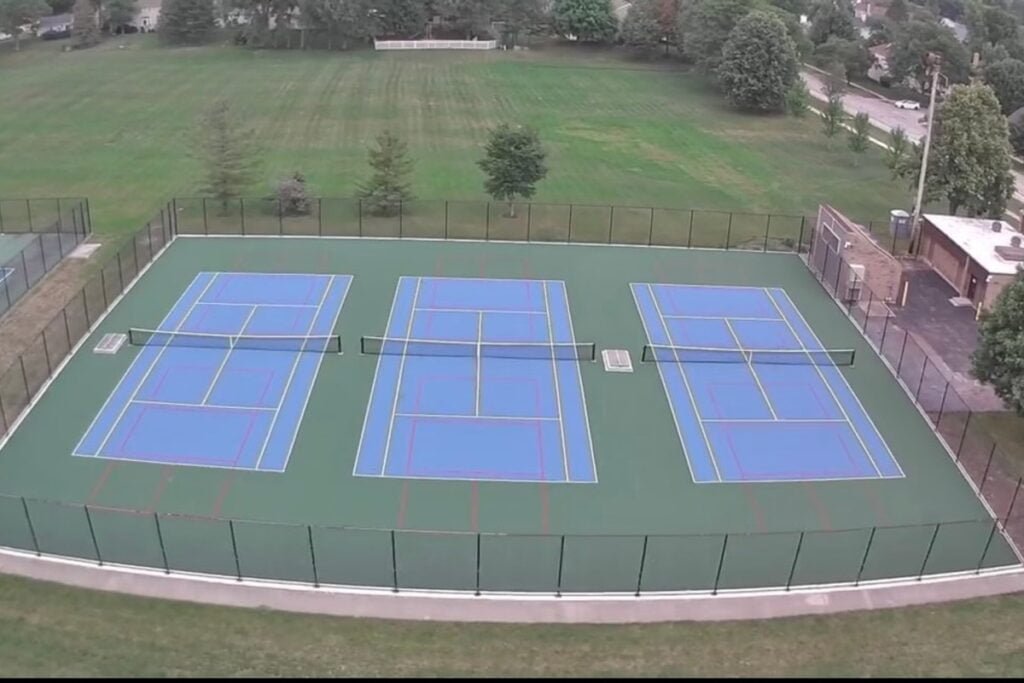 Naperville Park District - Ranchview Park Naperville Pickleball Courts near me, pickleball Naperville, pickleball near me
