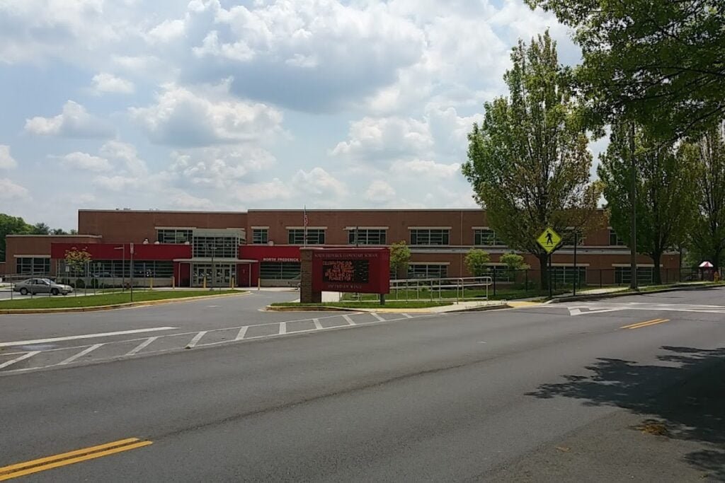 North Frederick Elementary Frederick Pickleball Courts near me, pickleball Frederick, pickleball near me
