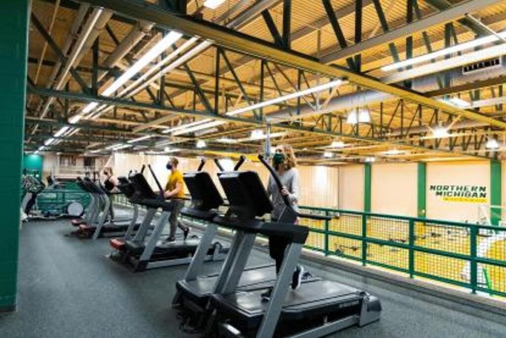 Northern Michigan University Peif Building Marquette Pickleball Courts near me, pickleball Marquette, pickleball near me