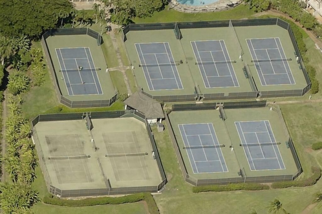 Popiu Tennis Club Koloa Pickleball Courts near me, pickleball Koloa, pickleball near me