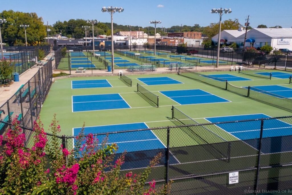 Rome Downtown Racquet Center Rome Pickleball Courts near me, pickleball Rome, pickleball near me