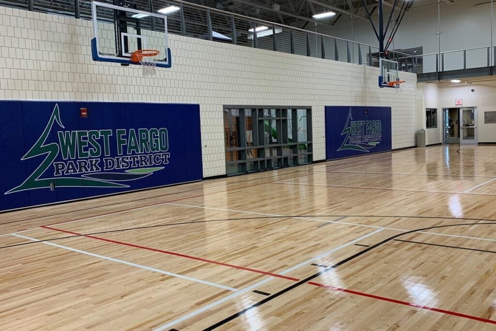 Rustad Recreational Center West Fargo Pickleball Courts near me, pickleball West Fargo, pickleball near me