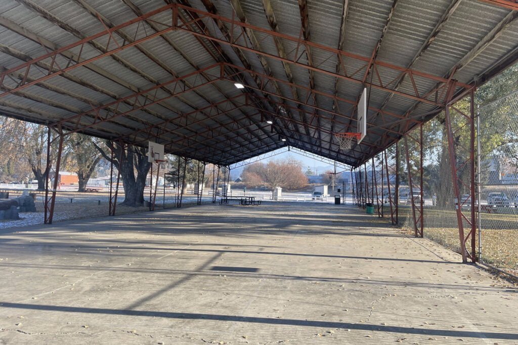 The Pavilion at the fairgrounds Bonners Ferry Pickleball Courts near me, pickleball Bonners Ferry, pickleball near me