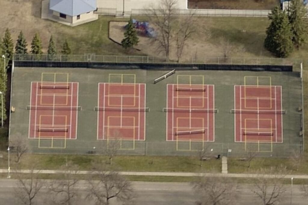 Tintes Park West Fargo Pickleball Courts near me, pickleball West Fargo, pickleball near me