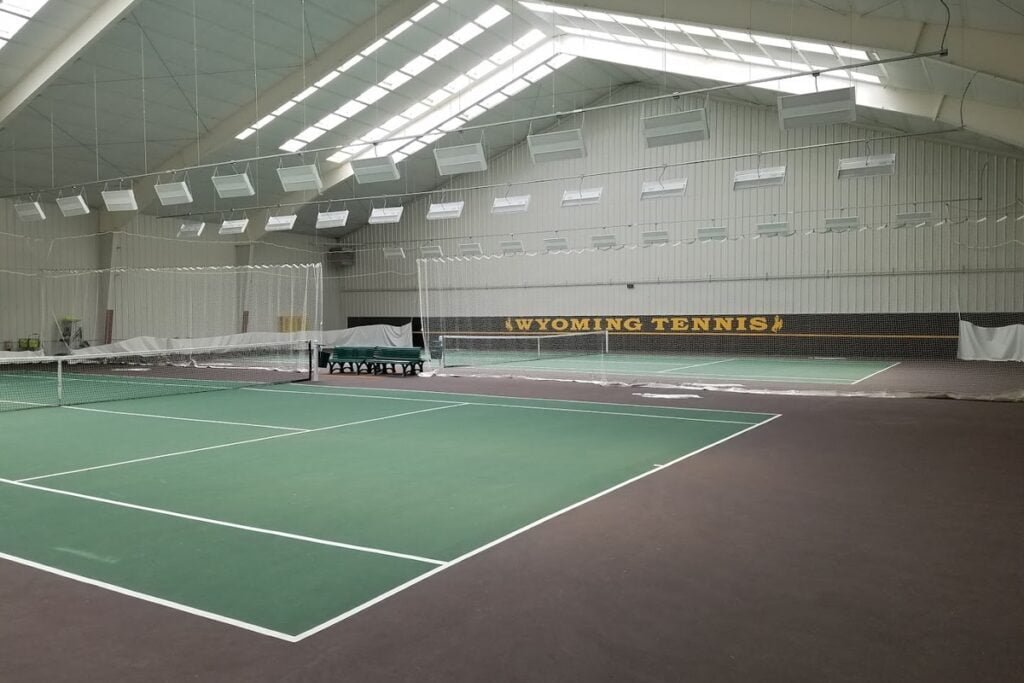 University of Wyoming Indoor Tennis Complex Laramie Pickleball Courts near me, pickleball Laramie, pickleball near me