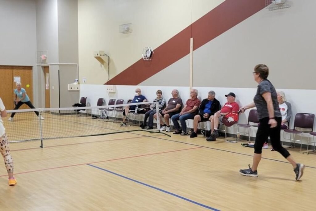 WB Senior Center West Bend Pickleball Courts near me, pickleball West Bend, pickleball near me