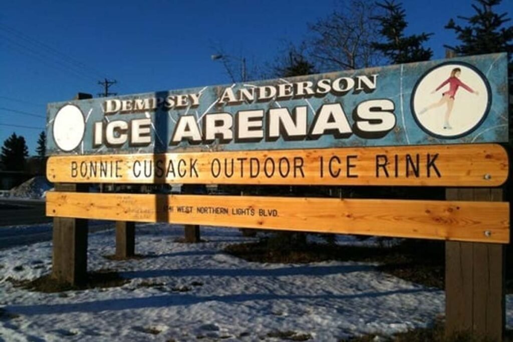 Bonnie Cusack Memorial Outdoor Hockey Rinks Anchorage Pickleball Courts near me, pickleball Anchorage, pickleball near me